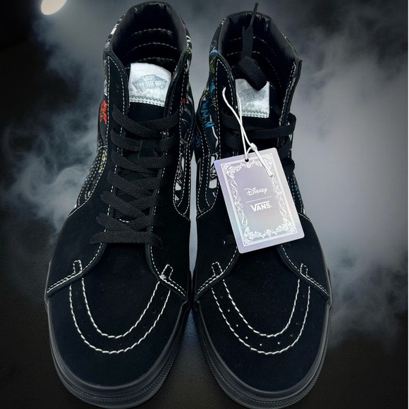 Disney x Vans SK8-Hi 100 Villains Sneakers Shoes Limited Edition M 6.5, W 8.0 - Picture 2 of 14